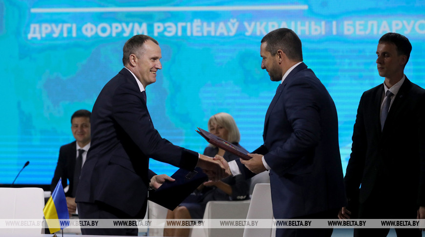 Соглашение о сотрудничестве с Николаевской областью подписал Минский облисполкома