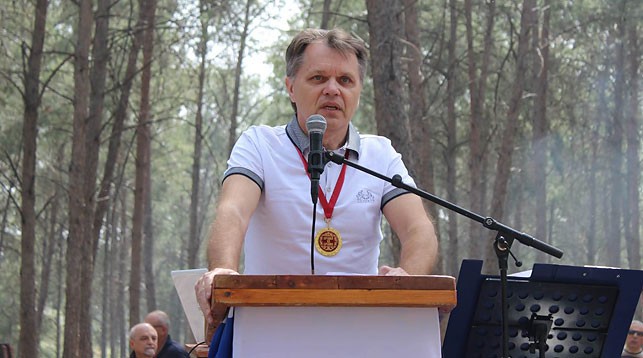 Владимир Скворцов. Фото посольства Беларуси в Израиле