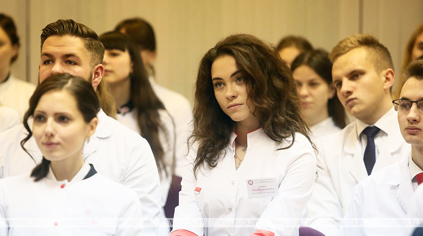 Студенты Гродненского государственного медицинского университета