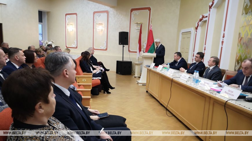 Борис Батура на встрече городов-побратимов Беларуси и Польши