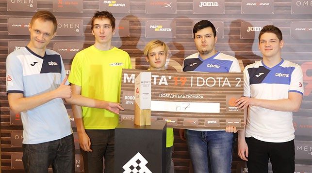 Команда N7. Фото Белорусской федерации киберспорта