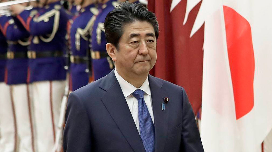 Премьер-министр Японии Синдзо Абэ. Фото   EPA  -  EFE  