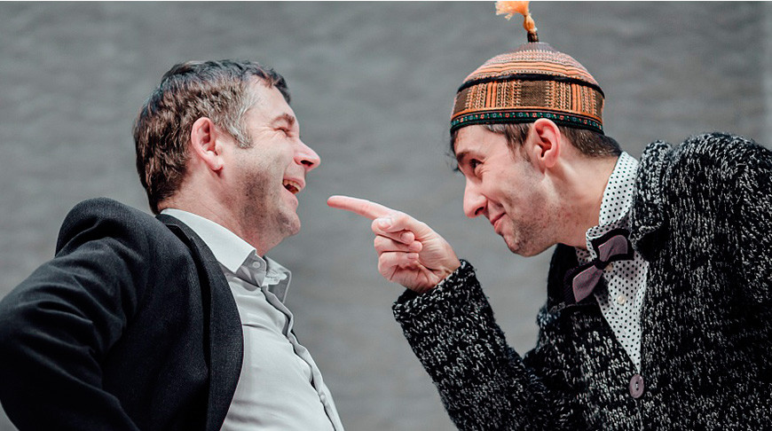 Сцена из спектакля "ART". Фото Купаловского театра