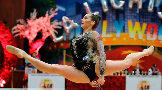 Екатерина Галкина . Фото из VK-аккаунта Belarus Gymnastics-Association