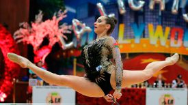 Екатерина Галкина . Фото из VK-аккаунта Belarus Gymnastics-Association