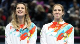 Виктория Азаренко и Вера Лапко. Фото Белорусской теннисной федерации