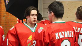 Сборная Беларуси по хоккею (U-18) прибыла в Умео. Фото ФХБ