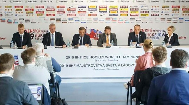 Во время конгресса. Фото IIHF