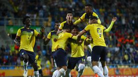 Ликование эквадорских футболистов. Фото ФИФА