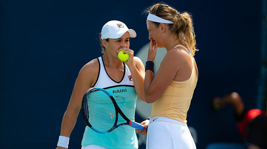 Эшли Барти и Виктория Азаренко. Фото Jimmie48 tennis photography