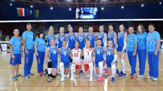 Сборная Беларуси. Фото Федерации волейбола Украины
