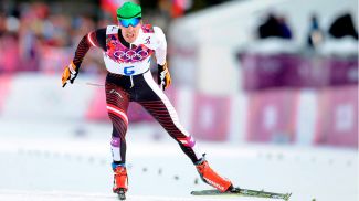 Йоханнес Дюрр на Олимпийских играх 2014 года в Сочи. Фото EPA