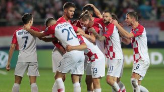 Радость хорватских футболистов. Фото УЕФА