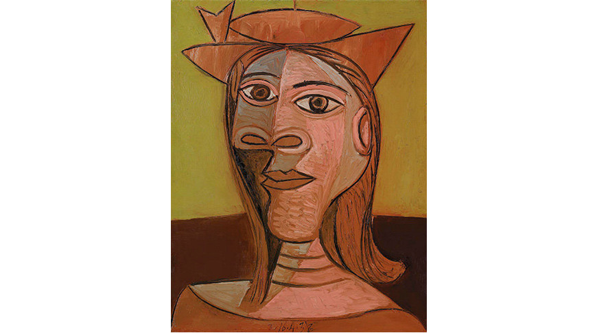 Пабло Пикассо "Женщина в шляпе". Фото Picassolive