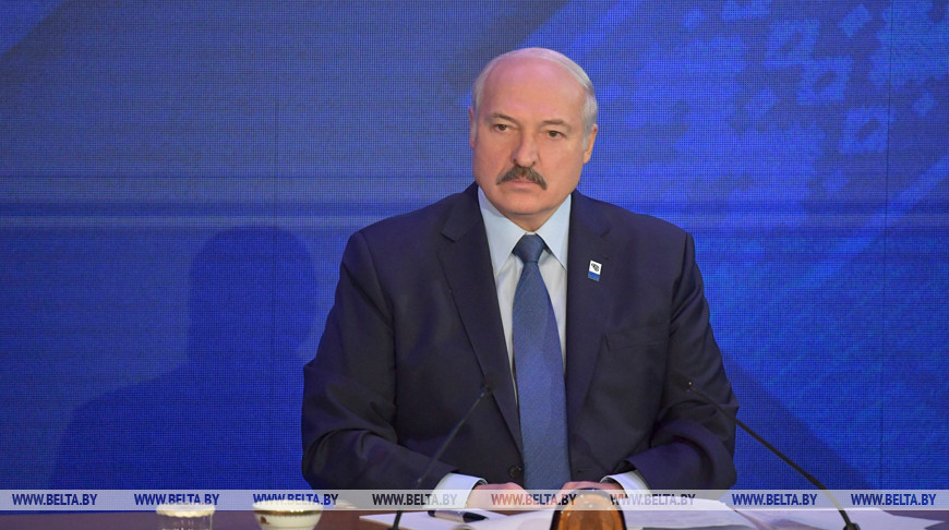 Александр Лукашенко на съезде Федерации профсоюзов Беларуси