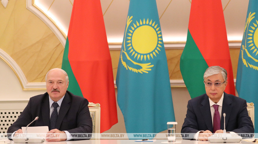 Александр Лукашенко и Касым-Жомарт Токаев. Фото из архива