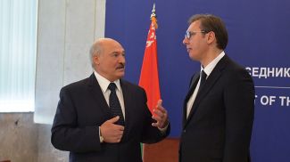 Александр Лукашенко и Александр Вучич. Фото из архива