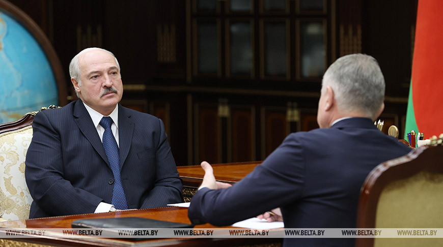 Александр Лукашенко и Михаил Орда