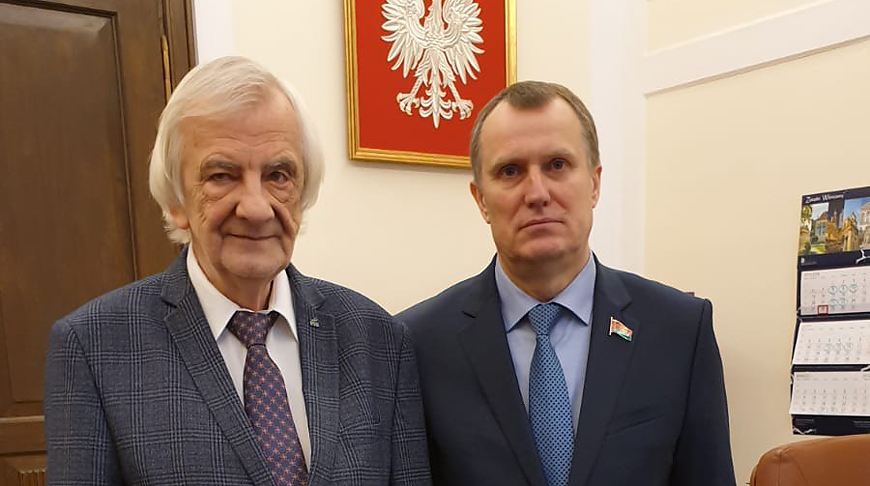 Рышард Терлецкий и Анатолий Исаченко. Фото Совета Республики