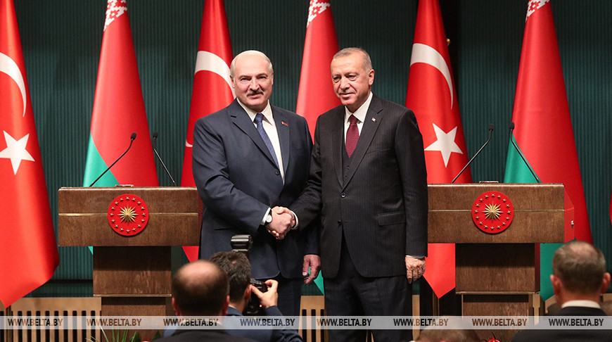 Александр Лукашенко и Реджеп Тайип Эрдоган. Фото из архива