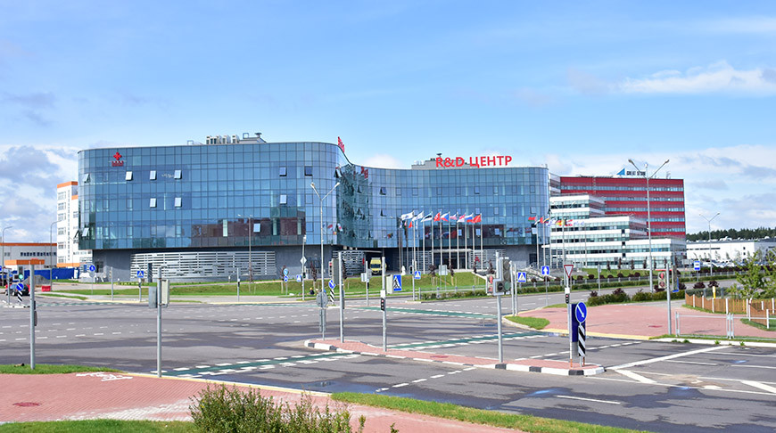 Центр инноваций. Фото Китайско-Белорусского индустриального парка "Великий камень"