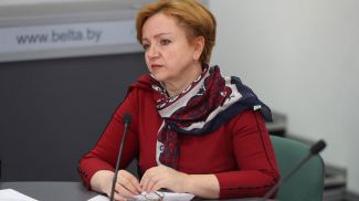 Ольга Мычко во время круглого стола