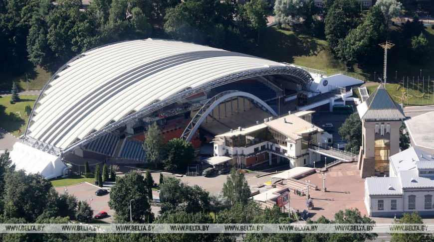 Летний амфитеатр – главная площадка фестиваля "Славянский базар в Витебске". Фото из архива