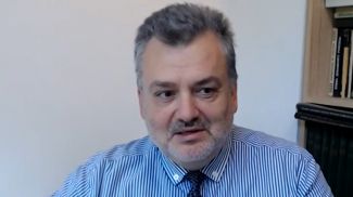 Болгарский политолог Пламен Пасков. Скриншот видео &quot;Беларусь 1&quot;