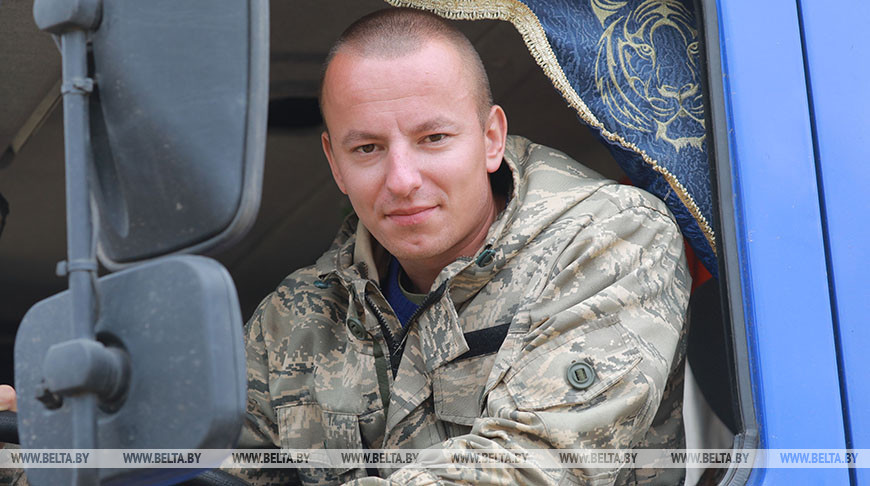 Павел Тихонов из ОАО "Амкодор-Шклов