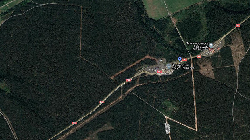 Скриншот из Google Maps