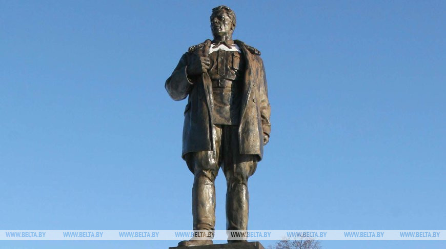 Памятник Константину Заслонову в Орше. Фото из архива