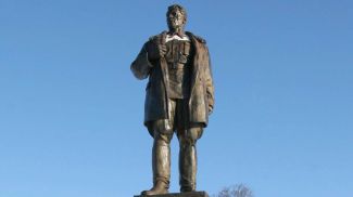 Памятник Константину Заслонову в Орше. Фото из архива