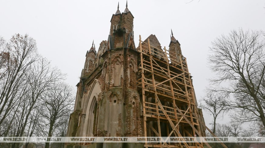 Часовня-усыпальница в агрогородке Закозель. Фото из архива