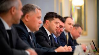 Во время встречи. Фото сайта главы Украины