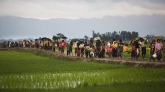 Беженцы рохинджа. Фото из архива Associated Press
