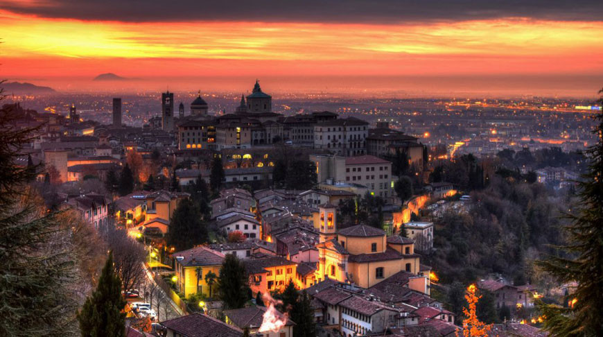 Бергамо, Италия. Фото flickr.com