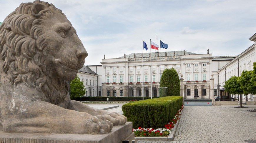 Президентский дворец в Варшаве. Фото  polskieradio.pl 