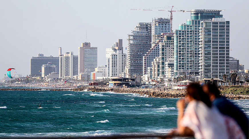 Вид на Тель-Авив. Фото ТАСС