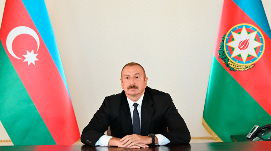 Ильхам Алиев. Фото АЗЕРТАДЖ