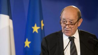 Глава МИД Франции Жан-Ив Ле Дриан. Фото РИА Новости
