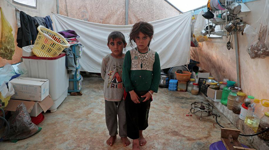 Сирийские беженцы. Фото  Reuters 