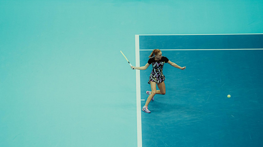 Александра Саснович. Фото из архива Белорусской теннисной федерации