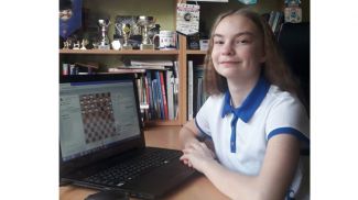 Виктория Николаева. Фото из Facebook-аккаунта Белорусской федерации шашек