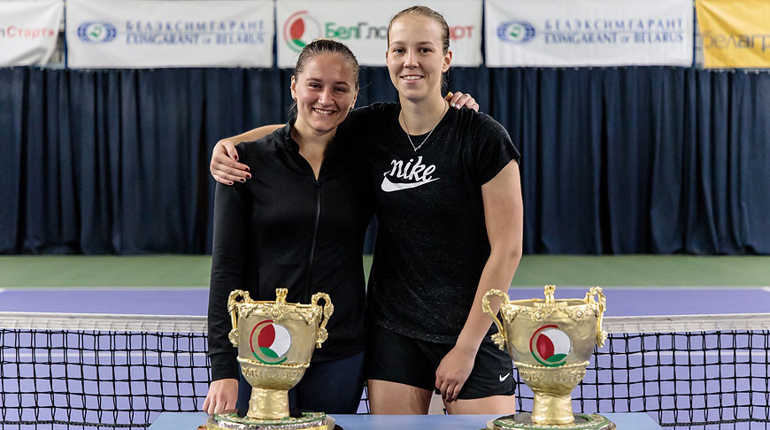 Ирина Шиманович и Вера Лапко. Фото Белорусской теннисной федерации
