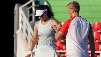 Лидия Морозова и Андрей Василевский. Фото Белорусской теннисной федерации