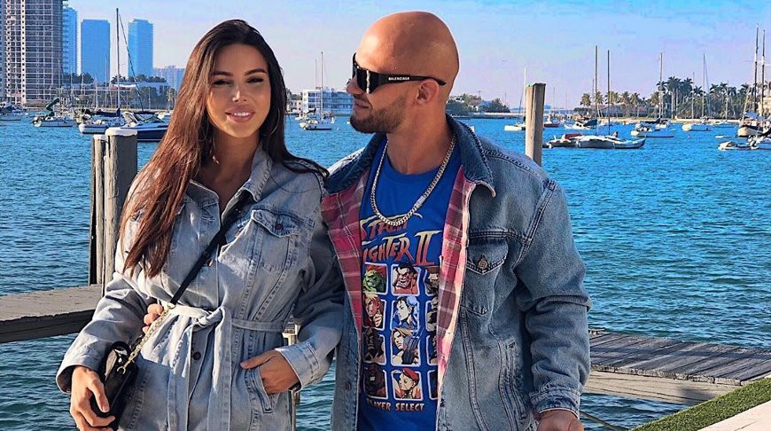 Оксана Самойлова и Джиган. Фото из Instagram