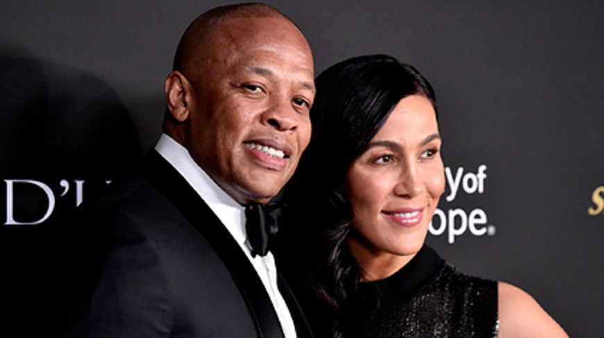 Dr. Dre с супругой. Фото Getty Images