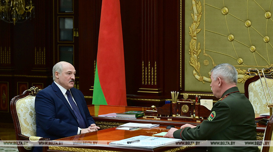 Александр Лукашенко и Анатолий Лаппо