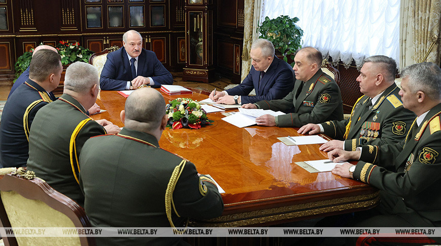 Александр Лукашенко принял кадровые решения о назначениях в силовых структурах