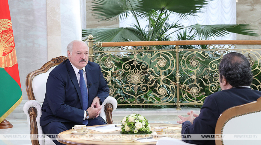Александр Лукашенко и Имад аль-Атраш